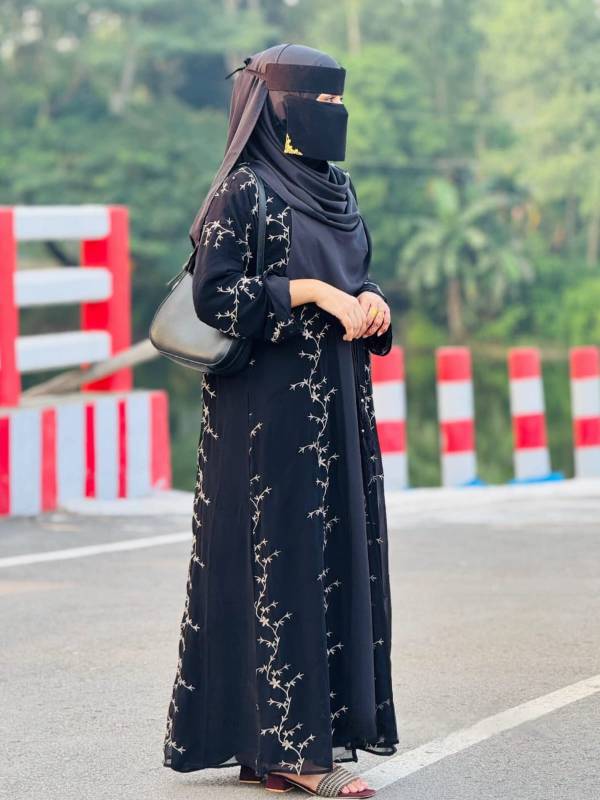 🌸 Rajkumari Koti Ambrotari Borkha With Hijab 🌸